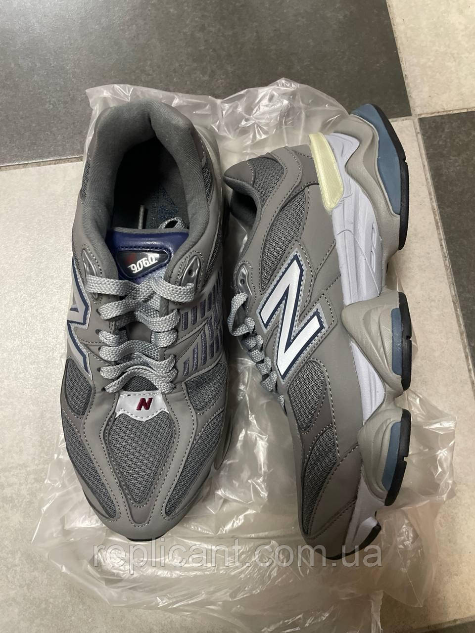 Чоловічі кросівки New Balance 9060 Grey/Blue кросівки New Balance