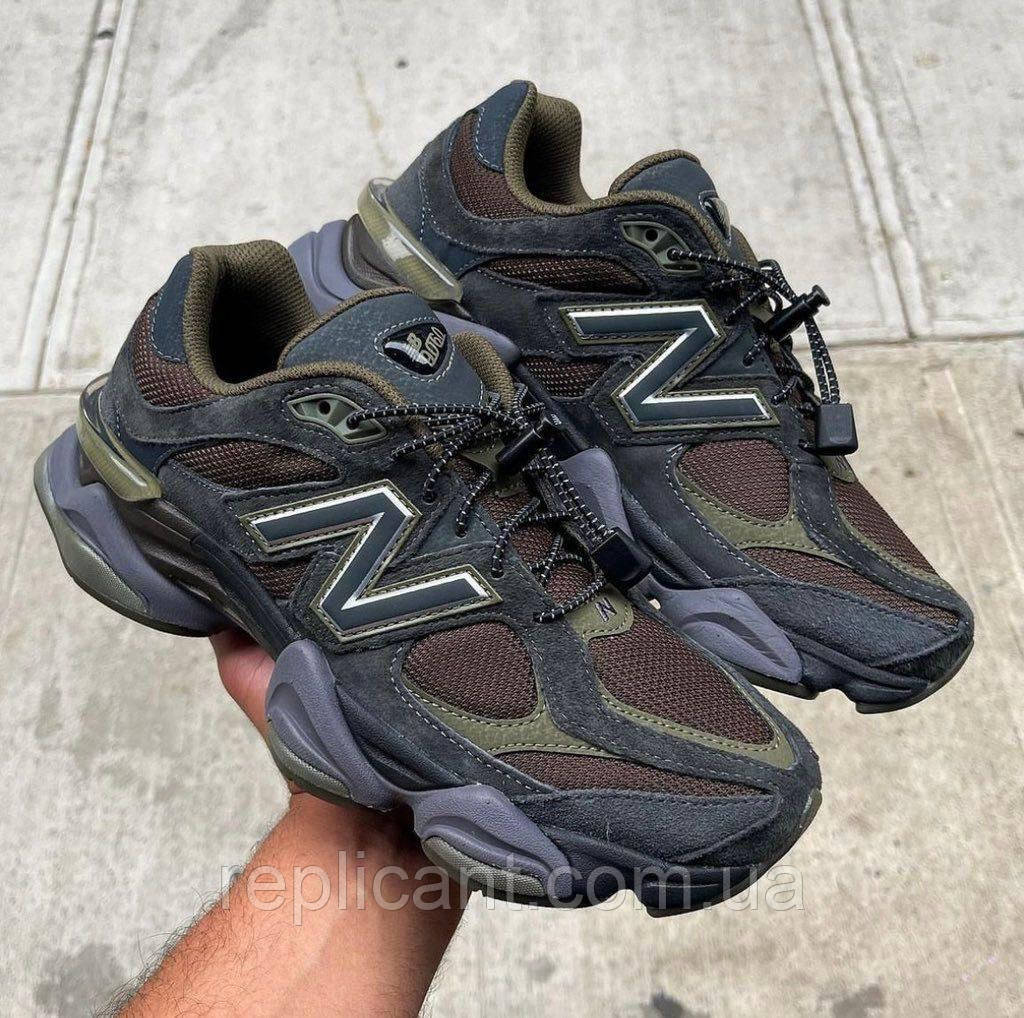 Чоловічі кросівки New Balance 9060 Grey/Brown кросівки New Balance