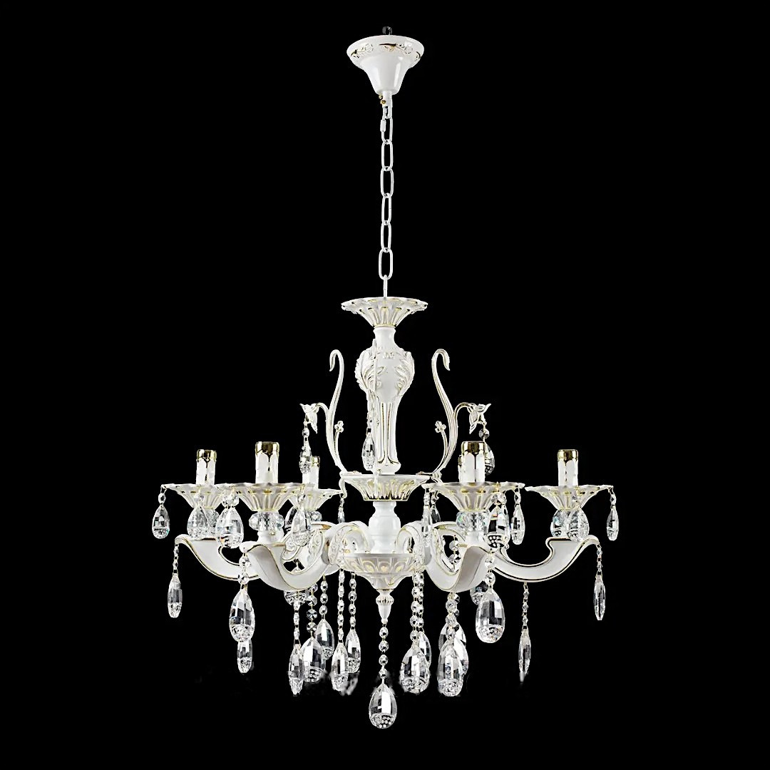 Люстра класична зі свічками SH-7720/6 FFGW, фото 1