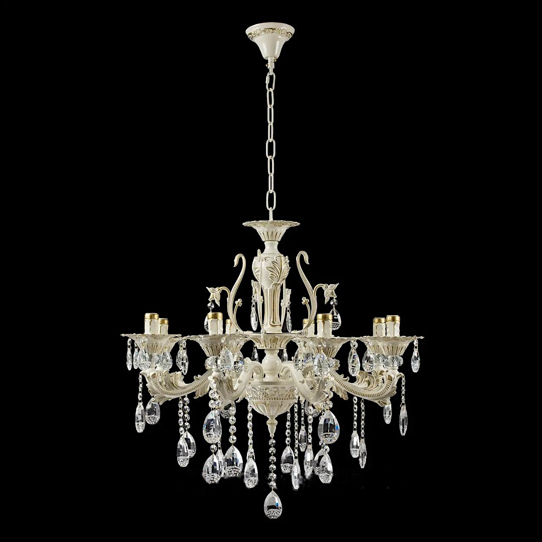 Люстра класична зі свічками SH-7721/8 LWG, фото 1