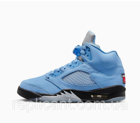 Чоловічі кросівки Nike Air Jordan 5 Retro 'UNC University Blue' DV1310-401 📦 кросівки Nike
