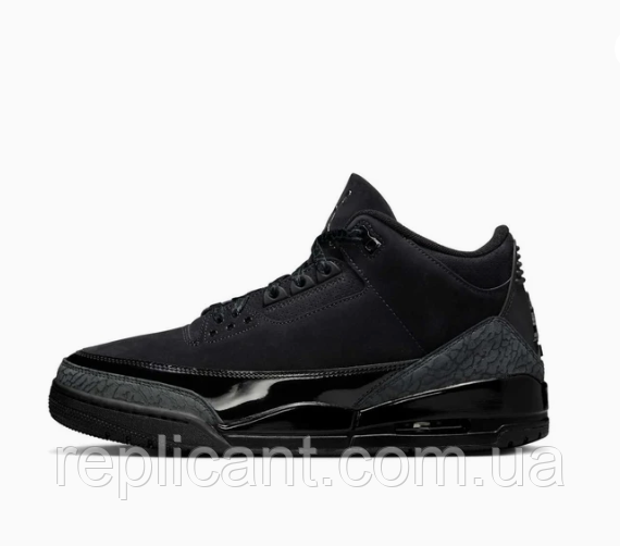 Чоловічі кросівки Nike Air Jordan 3 Retro 'Black Cat' 2025 CT8532-001 📦 кросівки Nike