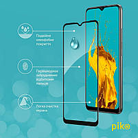 Захисне скло Piko Full Glue для Realme C21Y (чорне), фото 5
