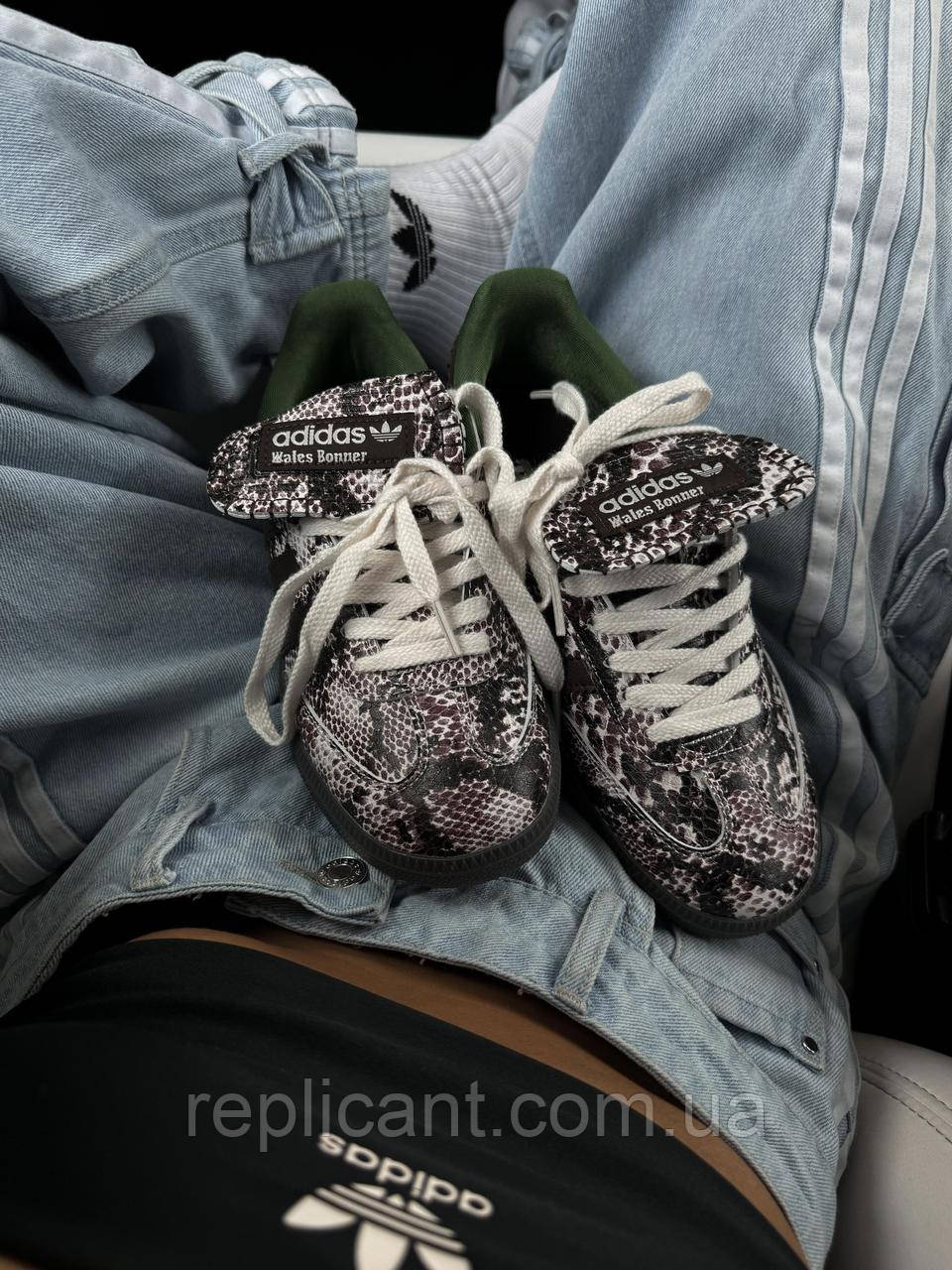 Женские кроссовки Adidas Samba x Wales Bonner Pony “Scales” кросівки Adidas