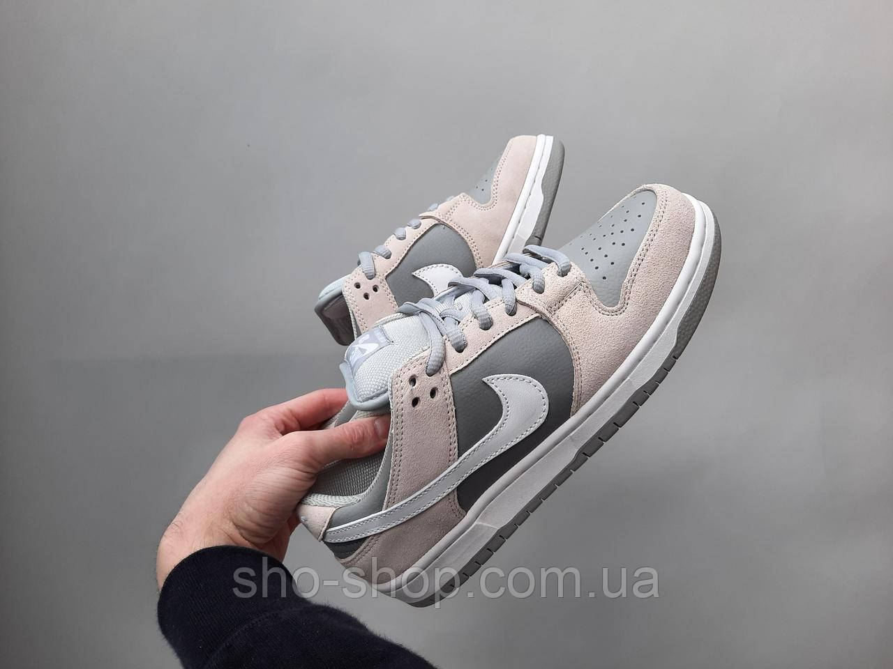 Кросівки Nike SB Dunk Low grey beige