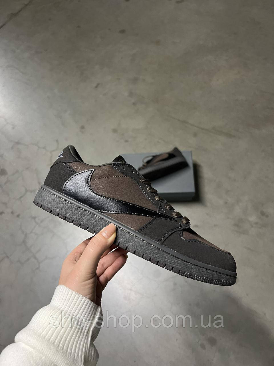 Кросівки Nike TRAVIS SCOTT X JORDAN 1 RETRO LOW OG SP BROWN
