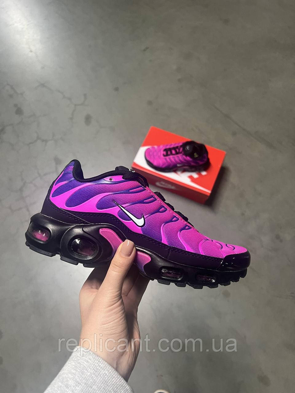 Жіночі кросівки Nike tn pink violet кросівки Nike