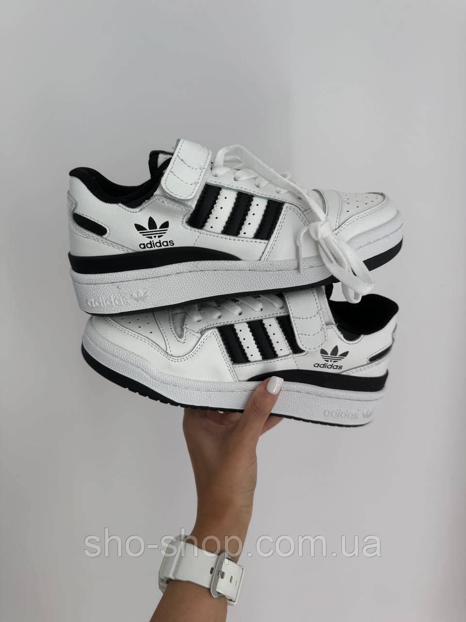 Кроссовки Adidas “WHITE / BLACK”