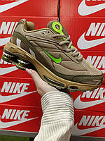 Мужские кроссовки Nike  x Supreme Shox Ride 2 Khaki/Brown кросівки Nike
