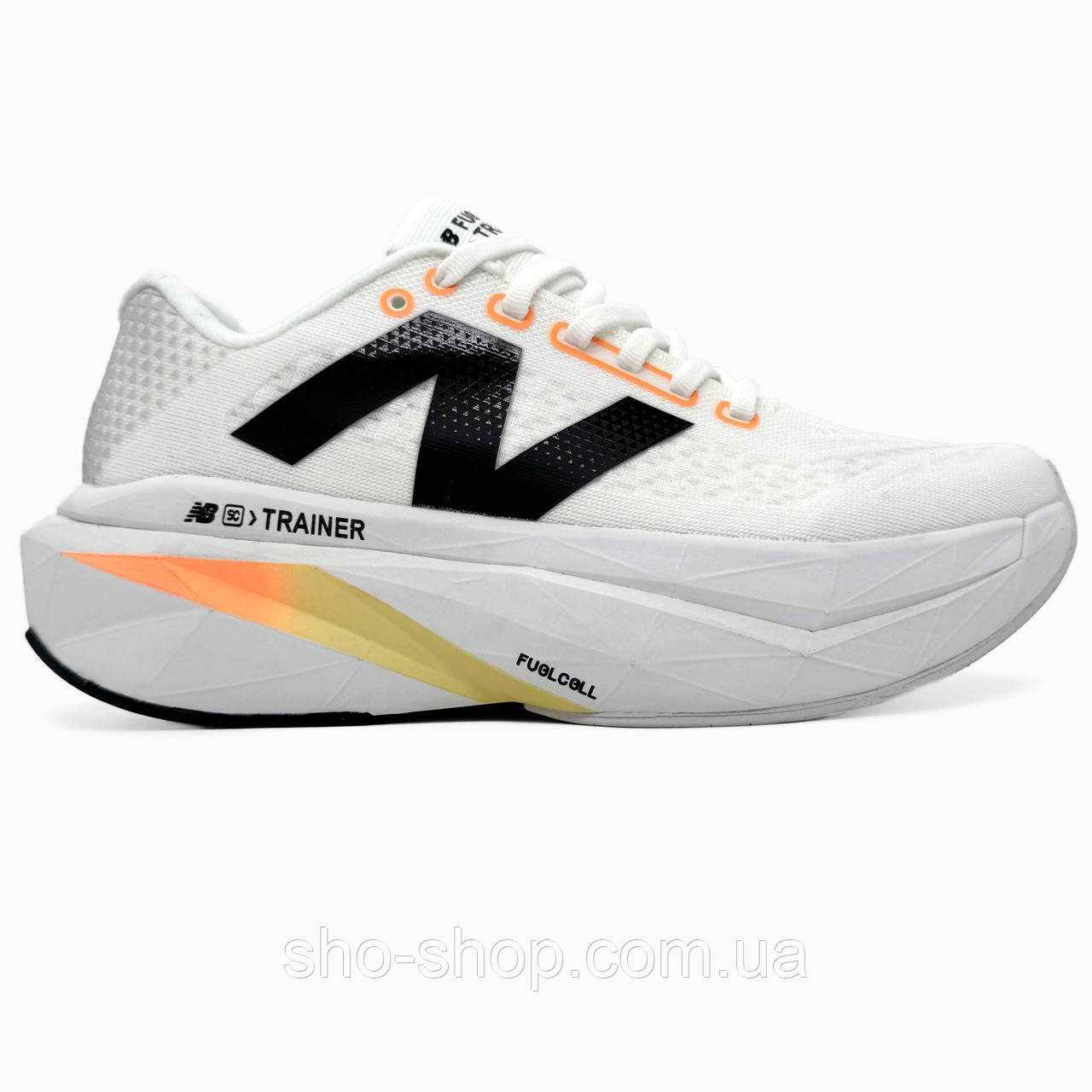 Кроссовки New Balance  FuelCell Supercomp Elite V4 White, фото 1