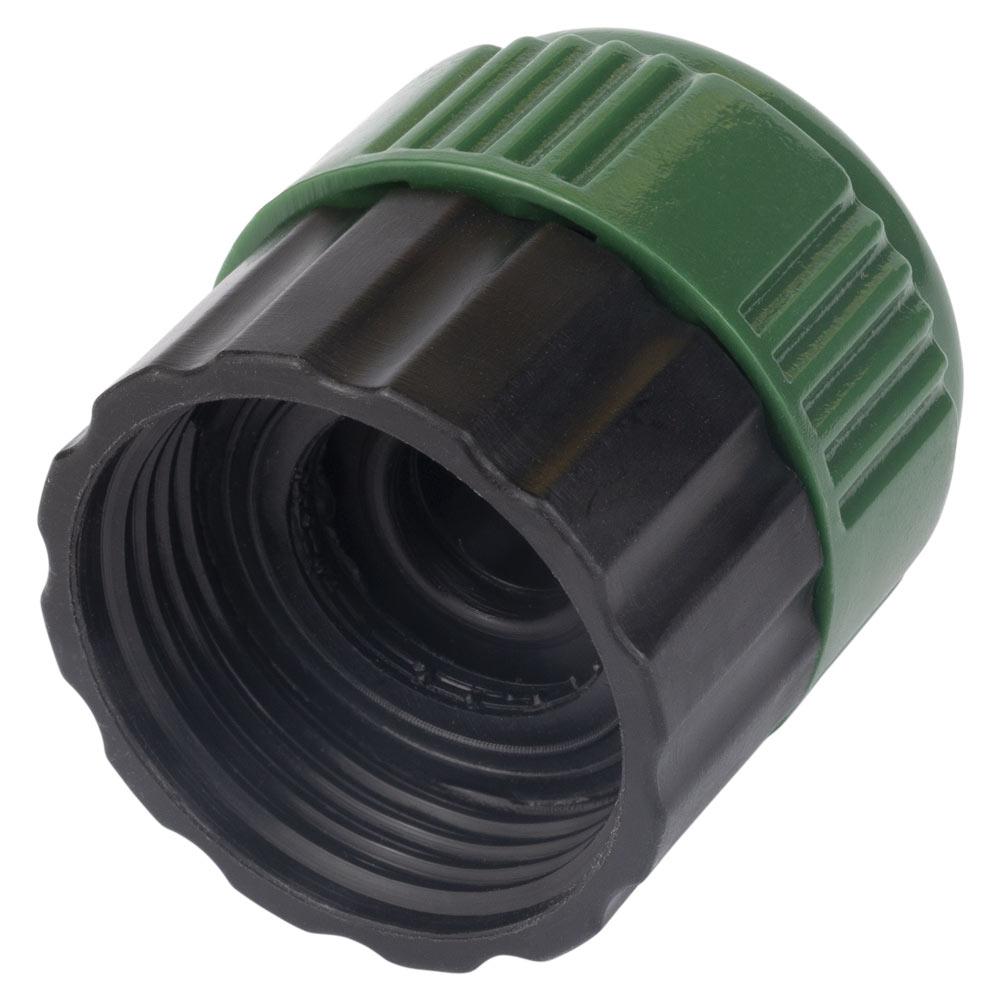 З'єднання для поливального шланга діаметром 1/2", з краном або трубою (внутрішня різьба 3/4") ТМ GRAD, фото 1