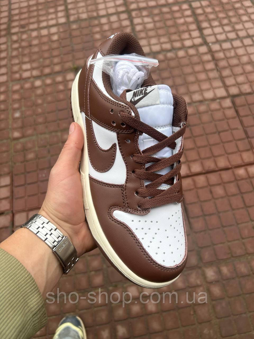 Кросівки Nike low wmns brown/sail