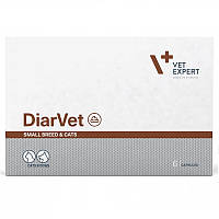 Таблетки для котів і собак дрібних порід DiarVet проти діареї No6 Vetexpert
