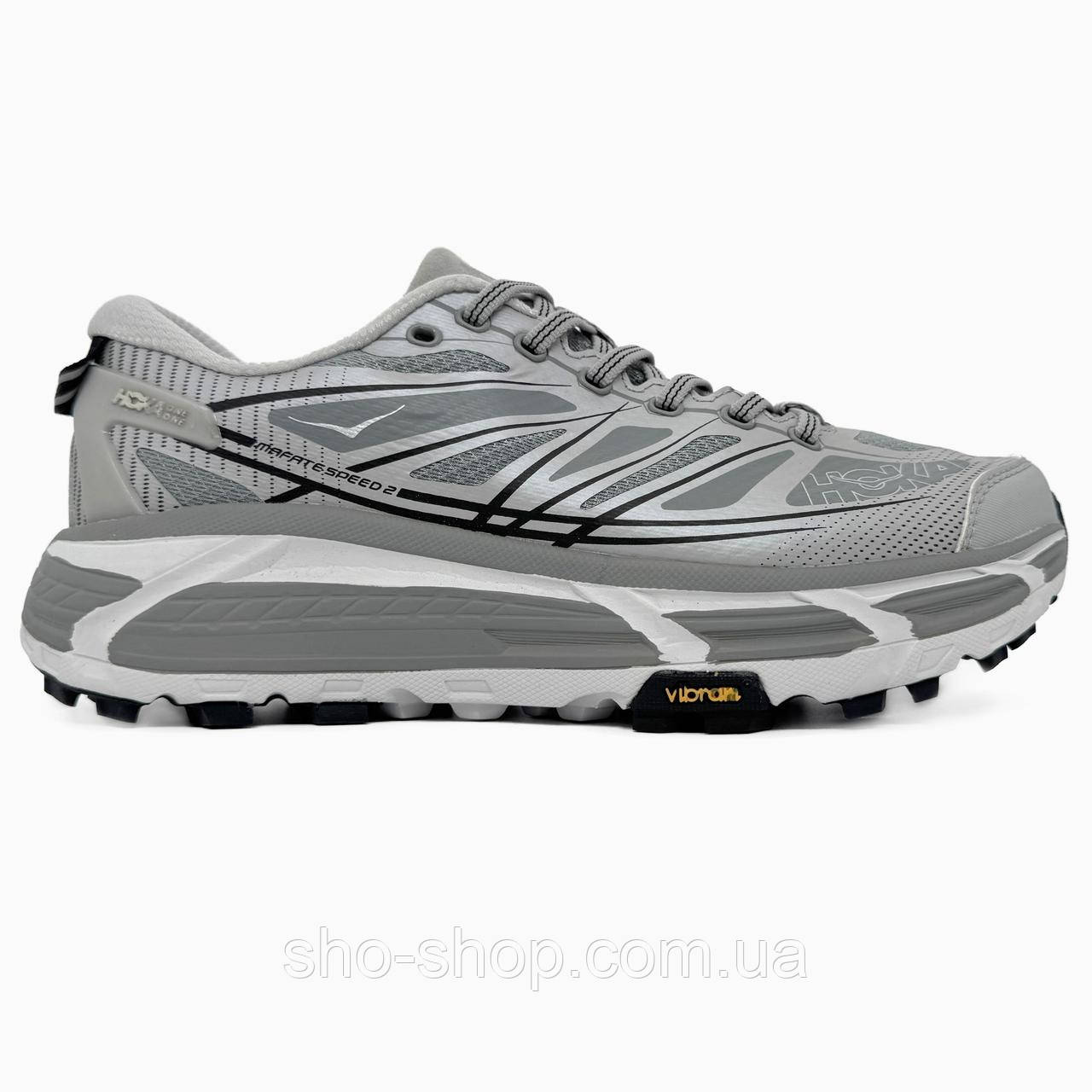 Кроссовки Hoka One One U Mafate Speed 2 Grey, фото 1