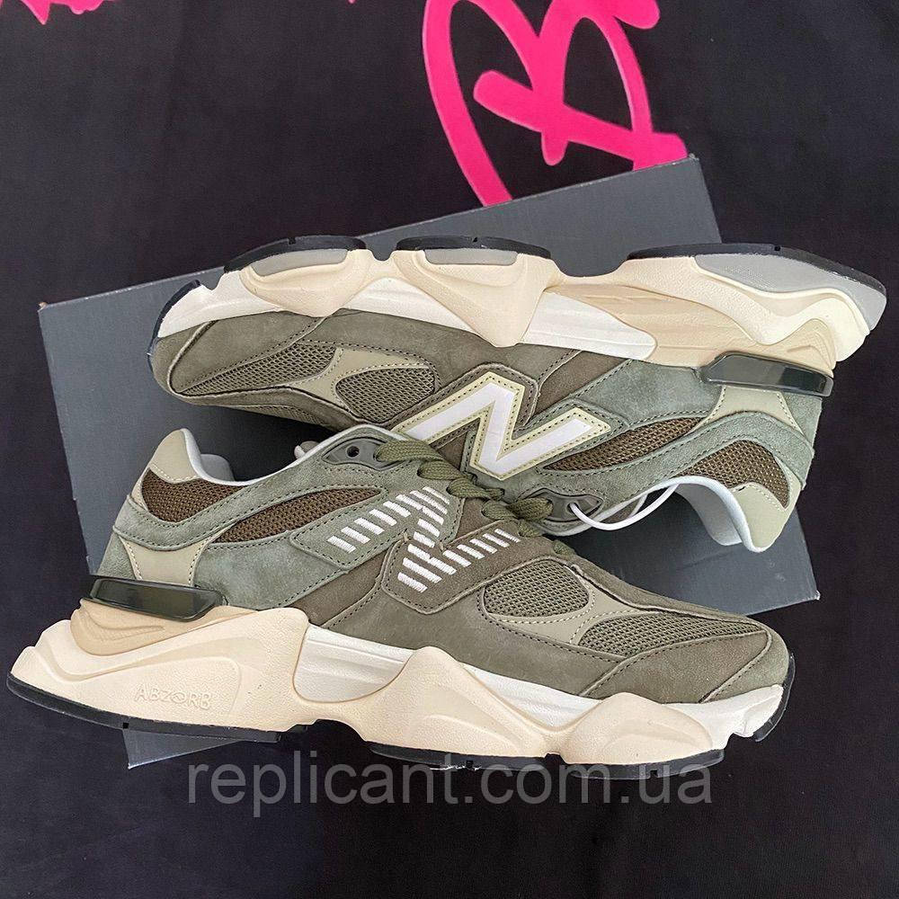 Чоловічі кросівки New Balance 9060 Dark Army кросівки New Balance