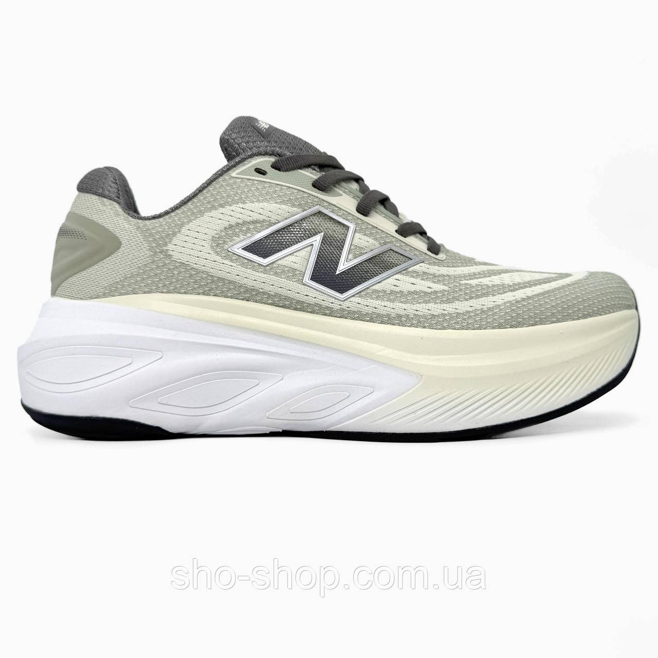Кроссовки New Balance Fresh Foam More V6 Lime/Gray