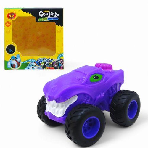 Антистрес машинка тягнучка Goo Jit Zu (фіолетовий), фото 1