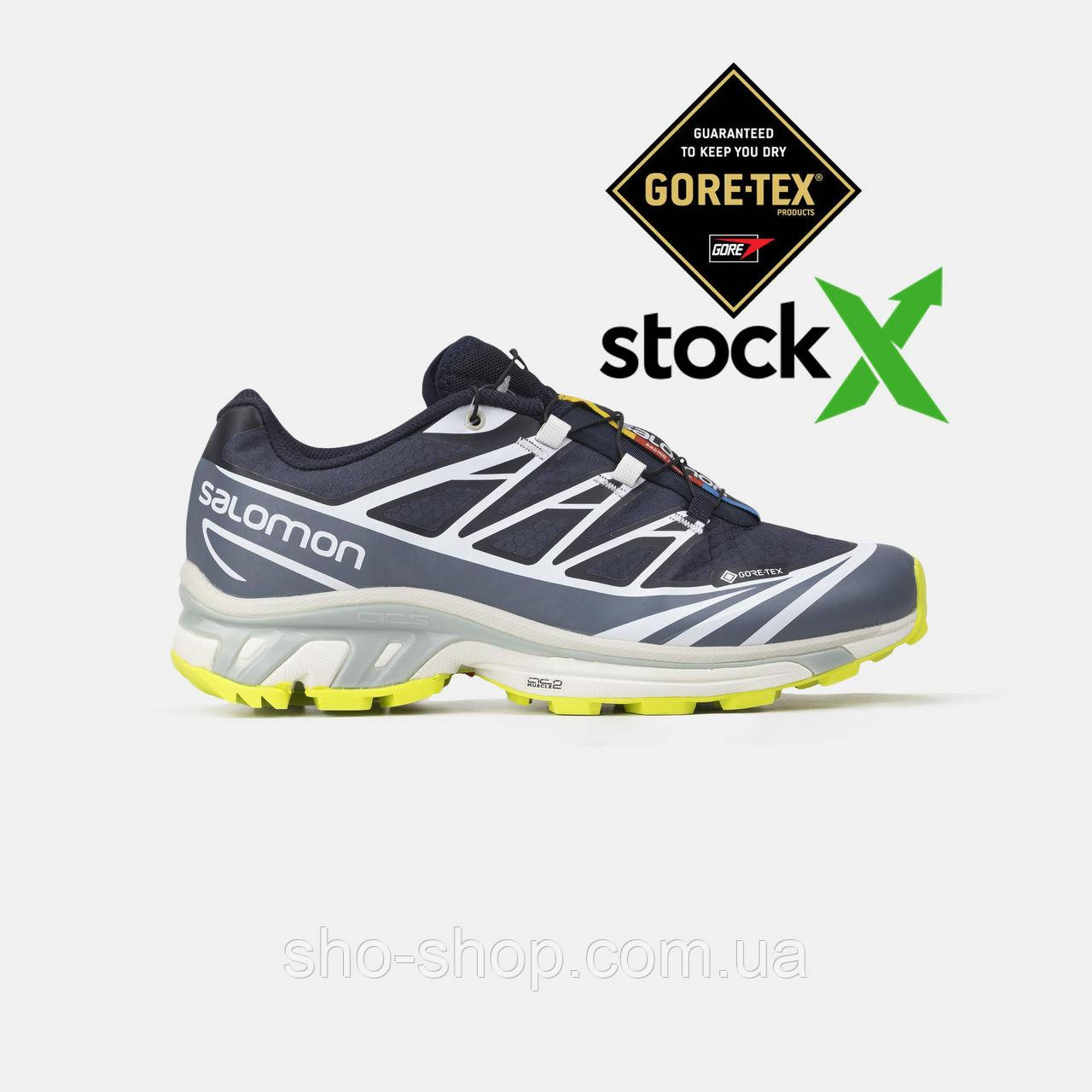 Кроссовки Salomon XT-6 GTX Night Sky China Blue, фото 1