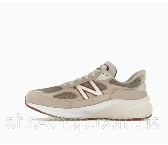 Кроссовки New Balance x Loro Piana 990 v6 'Raw Cashew' U990LP6 📦