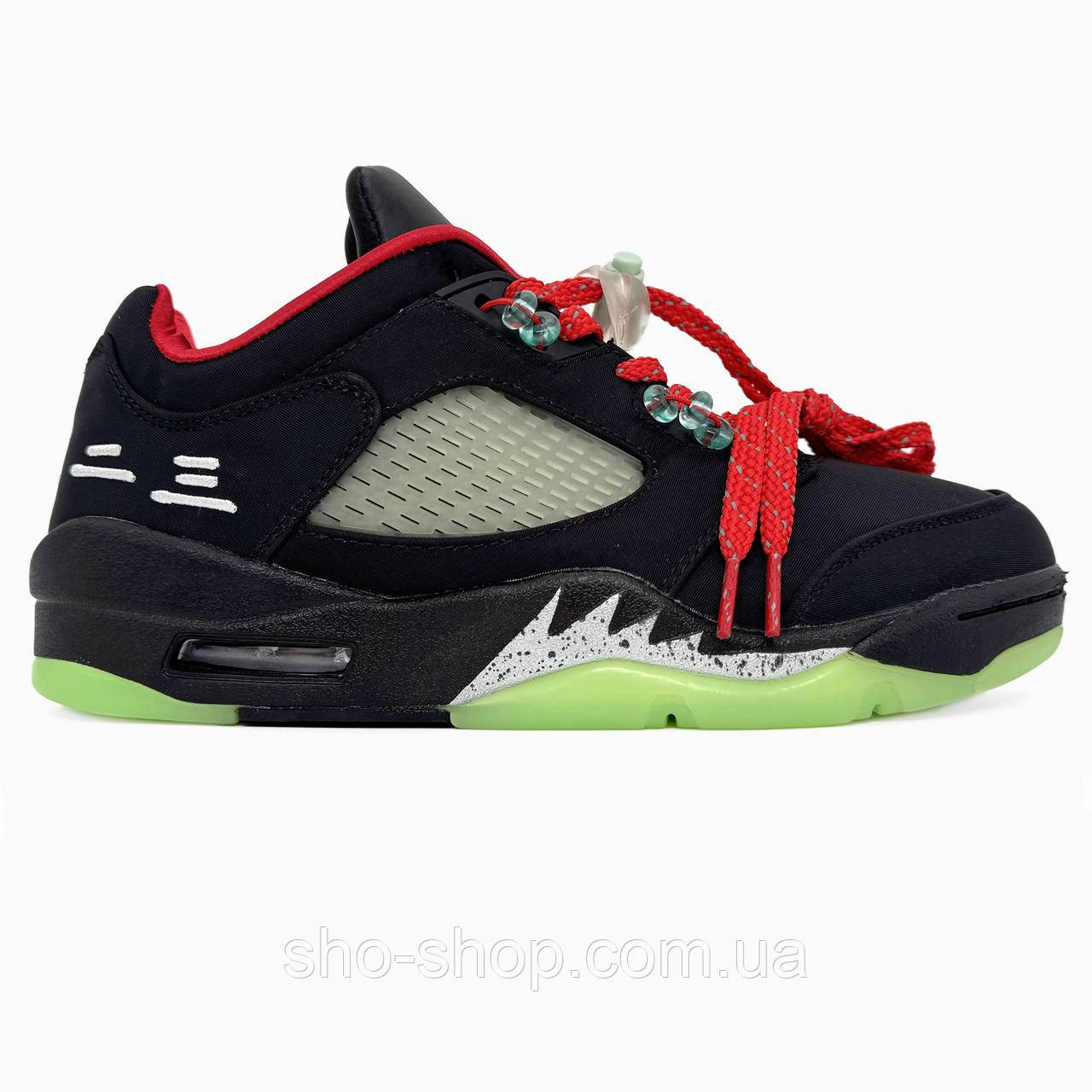 Кросівки Nike Air Jordan 5 Retro Low WF Black
