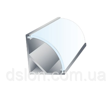 Профіль LED кутовий полегшений, 4,0 м, фото 1