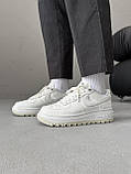 Кросівки Nike Air Force Low White/Light Purple, фото 4