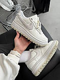 Кросівки Nike Air Force Low White/Light Purple, фото 5