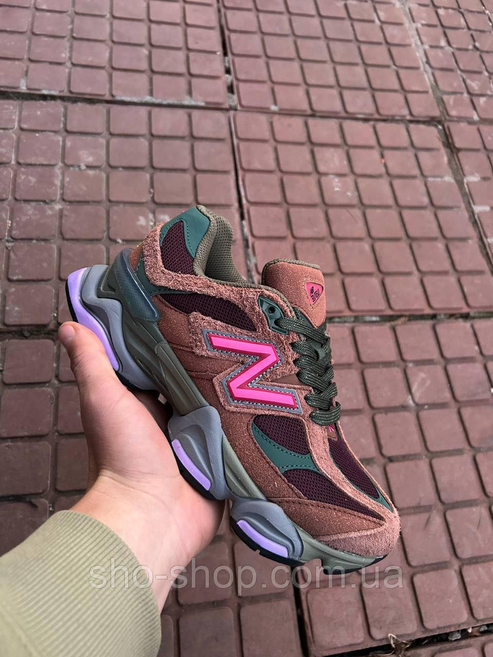 Кросівки New Balance 9060 Burgundy Pink