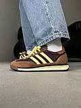 Кросівки Adidas SL 72 OG Brown/Yellow, фото 4