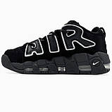 Кросівки Nike Air More Uptempo 96 Black/White, фото 3