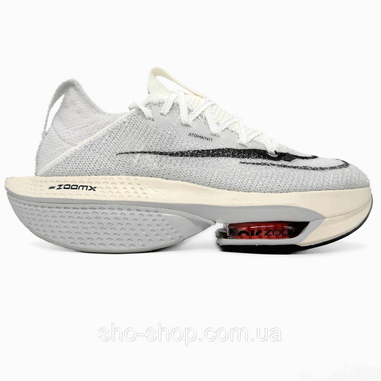 Кроссовки Nike  Air Zoom Alphafly Next% 2 White, фото 1