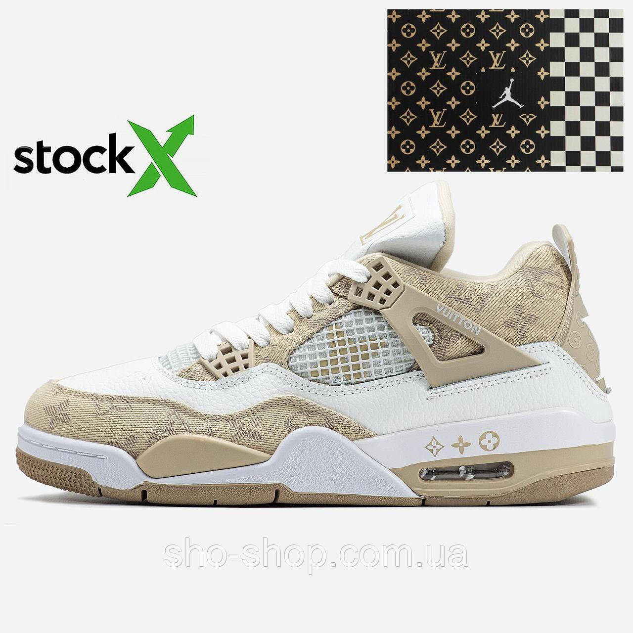 Кросівки Nike 1930 Air Jordan 4 x Louis Vuitton 📦