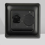 Тепла підлога Prime Electric PC-20 нагрівальний кабель з Чорним механічним терморегулятором, фото 2