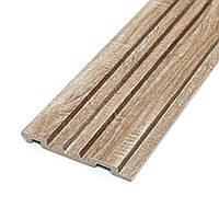 Рейка декоративна PS 2900х120х12мм Дуб SW-00002136