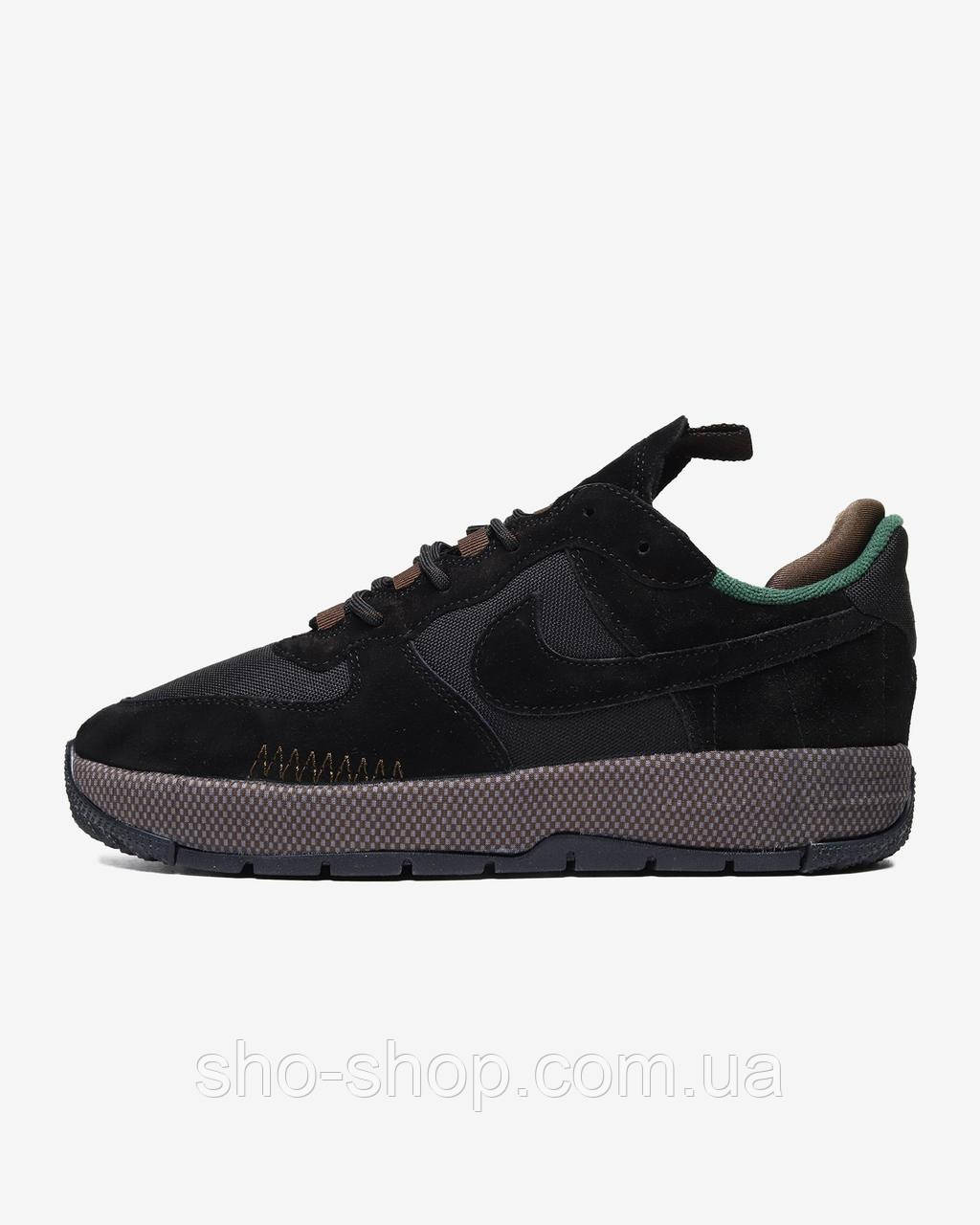 Кросівки Nike Air Force 1 Wild 'Black Velvet Brown'