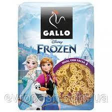 Макарони Gallo Disney Frozen крижане серце 300 гр 12 штук, фото 1