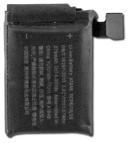 Акумулятор для Apple Watch 3 LTE 38 mm, 279 mAh, фото 1
