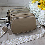 Жіноча сумка-клатч з натуральної шкіри, фото 3