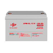Акумулятор гелевий LPM-GL 12V - 100 Ah, фото 3