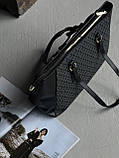Сумка жіноча Майкл Корс шопер чорний Michael Kors шопер, фото 6