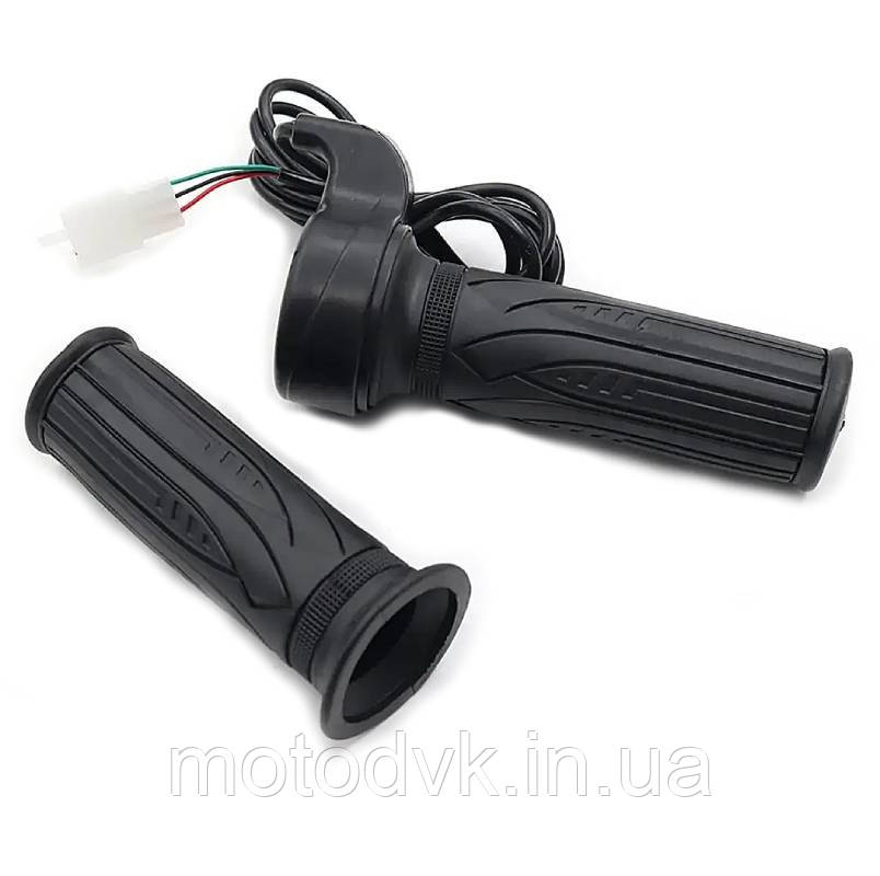 Ручка акселератора електровелосипеда, чорного кольору (к-т 2 шт.)