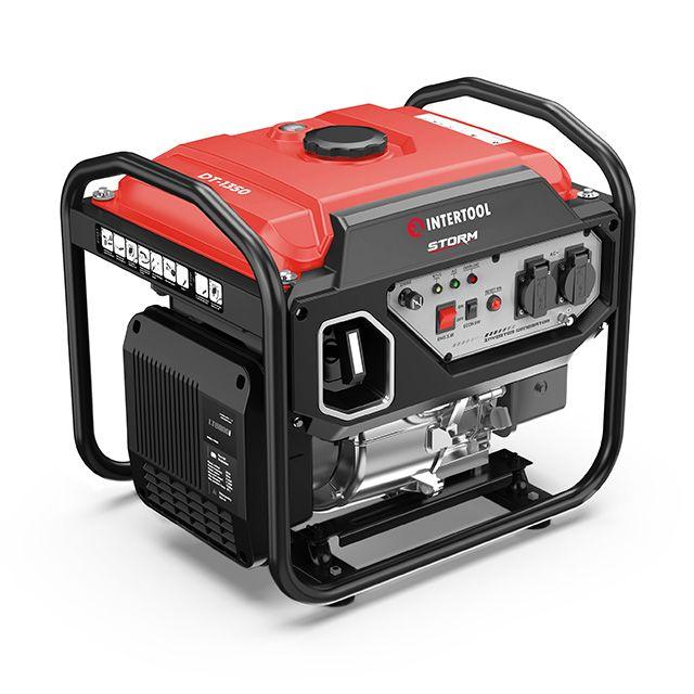 Генератор бензиновий інверторний 4.5/5 кВт, 220 В, 12 л, електро-рожевий старт, мідна обмотка, STORM INTERTOOL, фото 1