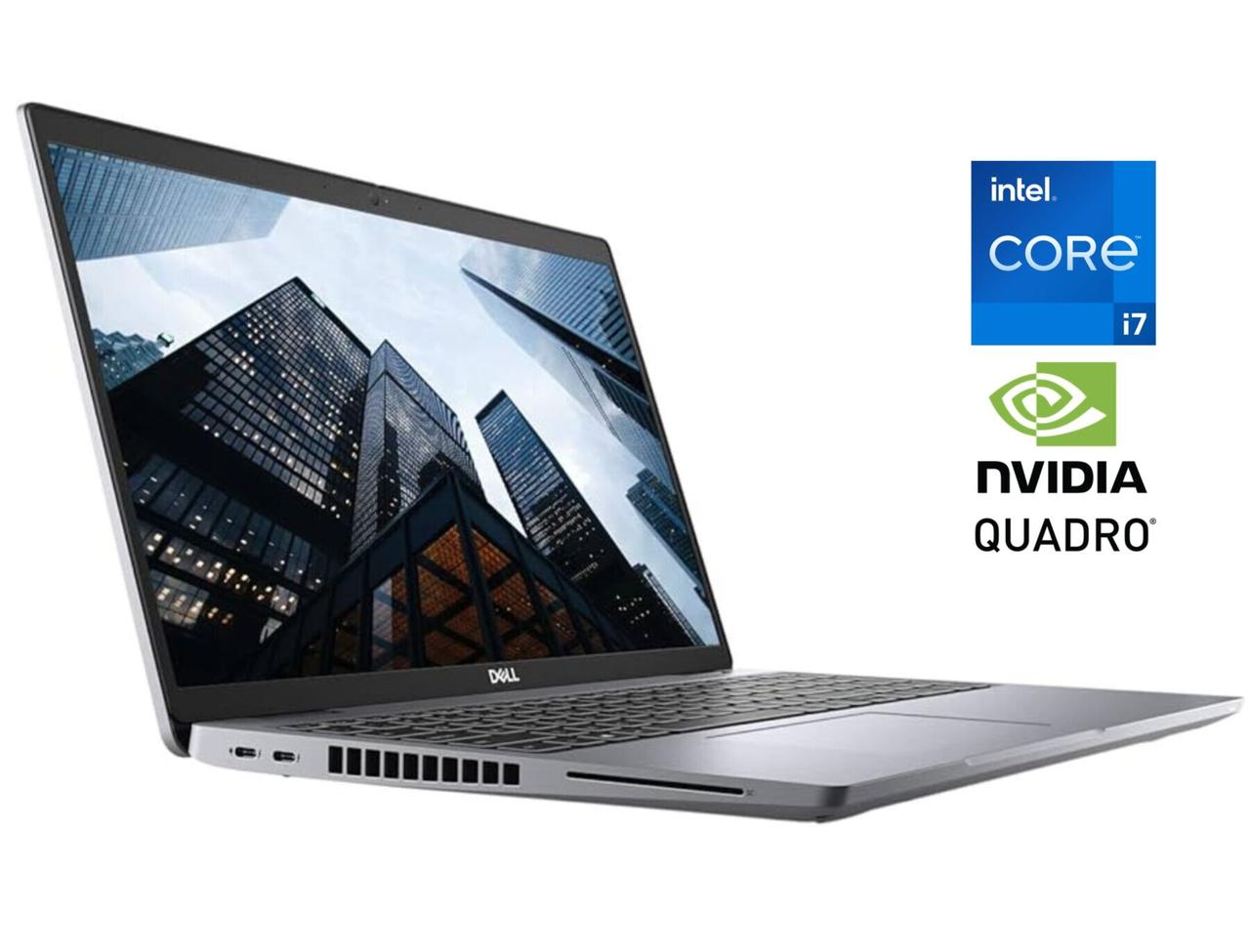 Ноутбук Dell Precision 3560/ 15.6" (1920x1080)/ Core i7-1185G7/ 16 GB RAM/ 512 GB SSD/ Quadro T500 2GB