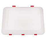 Розумна таця для зберігання їжі Нахідна господиня — контейнер із кришкою для нарізування та продуктів, фото 6