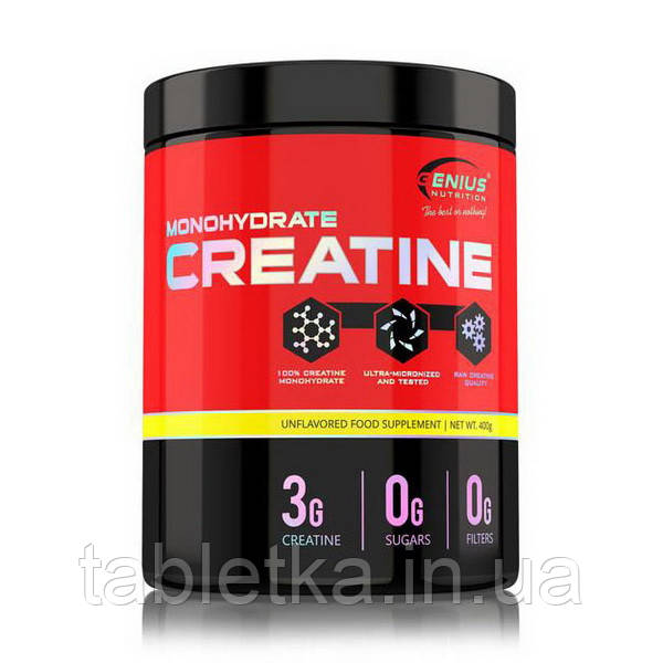 Genius Nutrition Creatine Monohydrate (термін до 28.03.2026) (400 g)