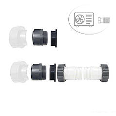 Набір: InPool 22992 для підключення теплового насоса незалежного виробника до шлангів Ø 38 мм