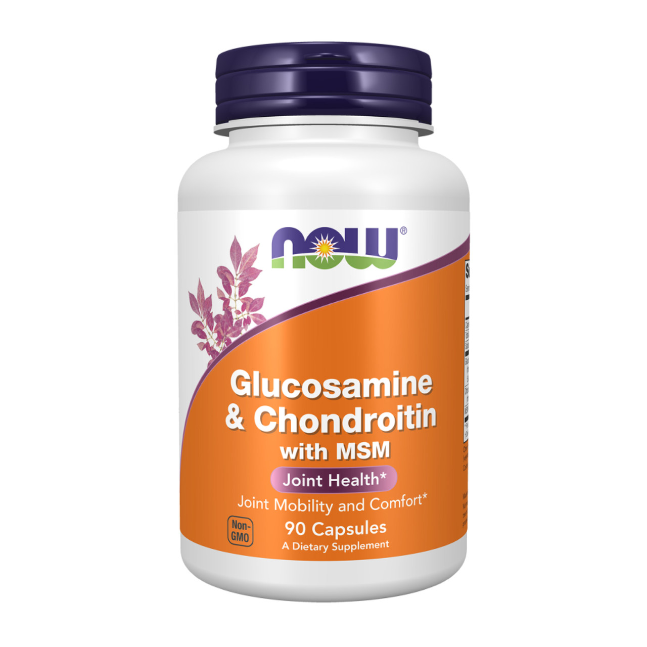 Glucosamine & Chondroitin with MSM - 90 vcaps, фото 1