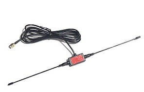 Антена дипольна 410-530MHz 6dBi, до 50W, RG 174U 1.5 м, Male SMA connector