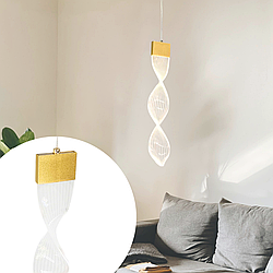 Стильний світильник Led підвісний Artlight 3W колір Золотистий 21168/1GD