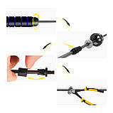 Скакалка швидкісна для кросфіту Cornix Speed Rope Classic з обтяженням XR-0351 Black/Blue, фото 3